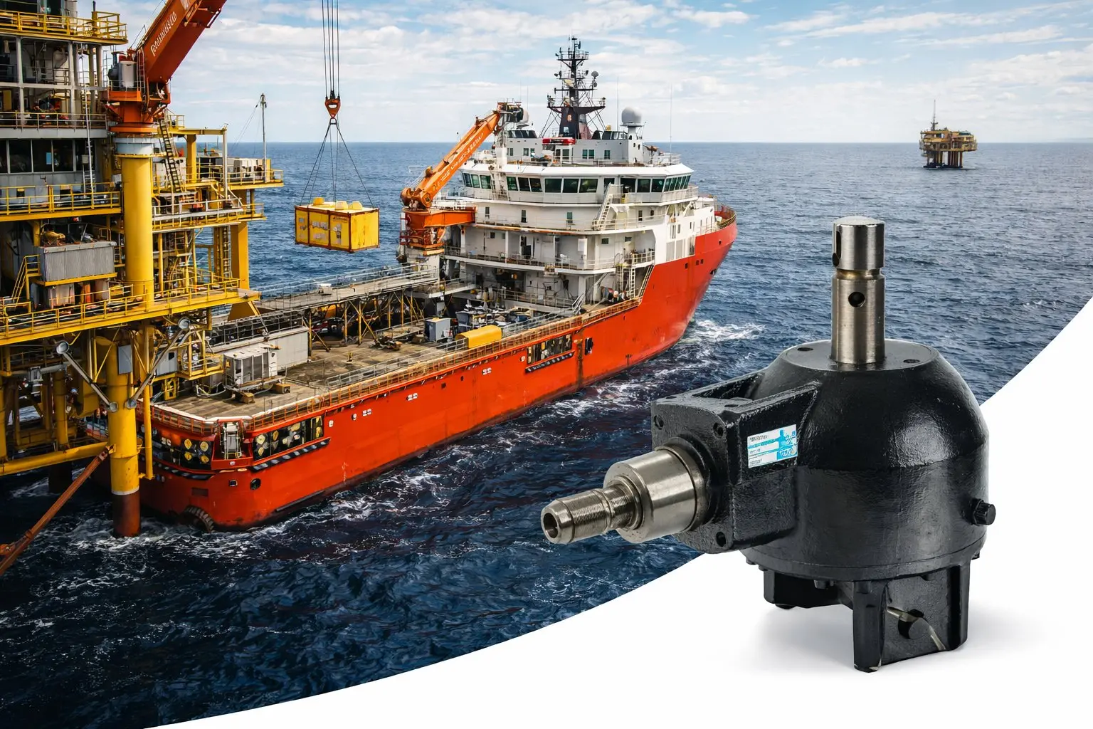 Home PTO gearbox for Marine Offshore