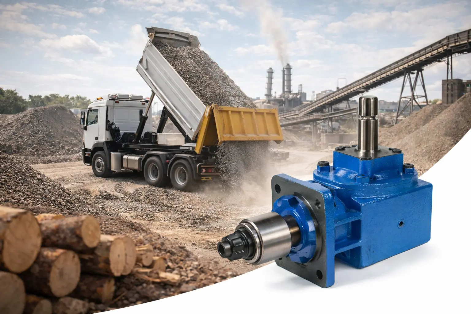 Home PTO gearbox for Truck Commercial Vehicles