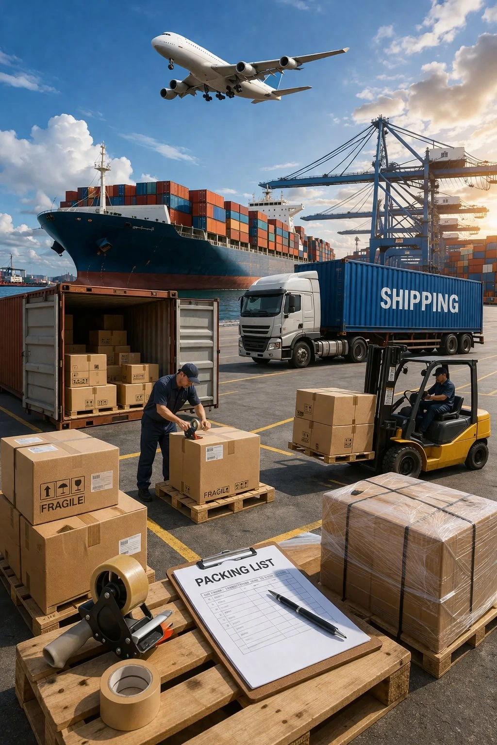 PTO gearbox packing and shipping